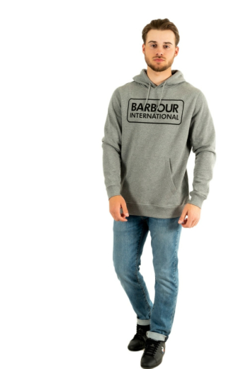 sweat barbour intl pop over gris