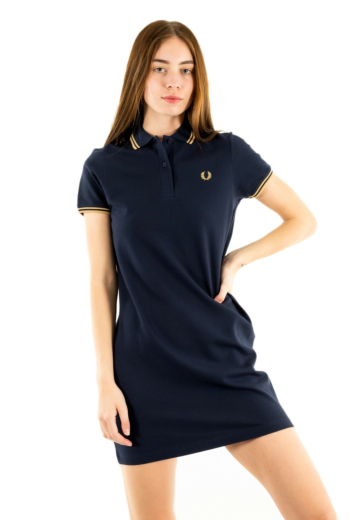 robe fred perry d3600 bleu