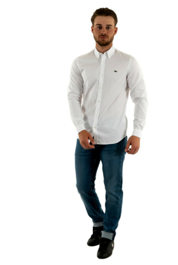 Chemise lacoste ch2933 001 blanc