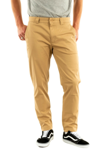 pantalons tommy jeans dm0dm13491 rbl classic khaki