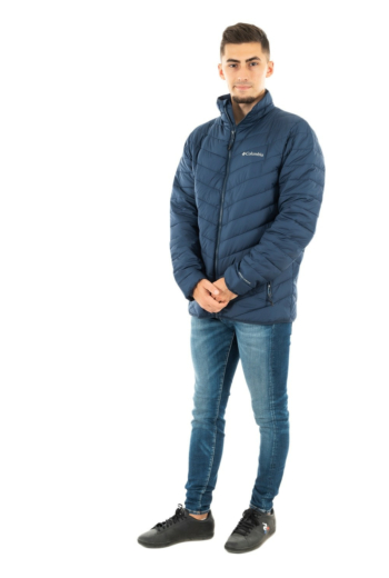 doudounes columbia eddie gorge jacket bleu