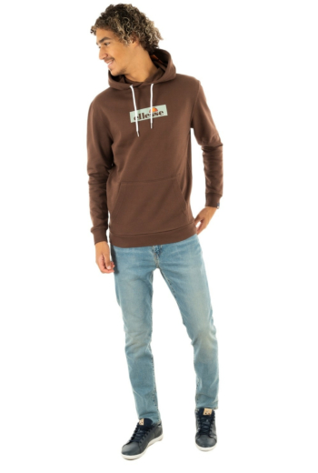 sweat ellesse crestida oh marron