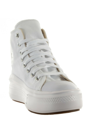 Baskets montantes converse chucktaylor all star move white