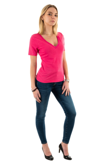 tee shirt morgan 231-dauro fuchsia