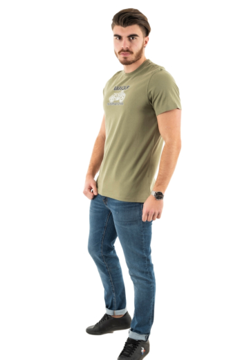 tee shirt barbour intl lens gn15 lt moss