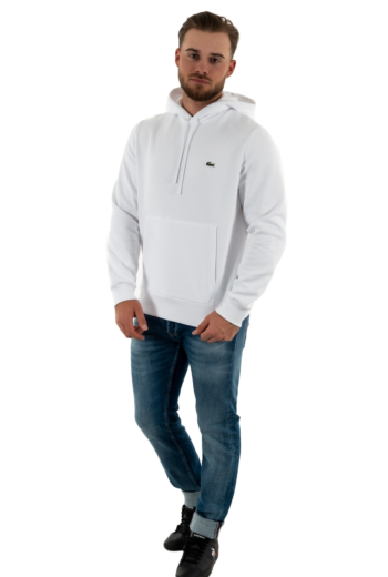 Sweat lacoste sh9623 001 blanc