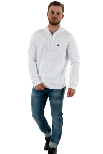 Sweat lacoste sh9626 001 blanc