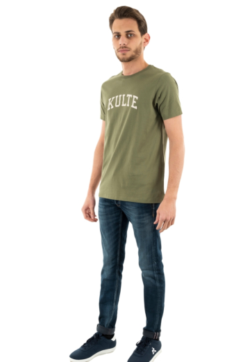 tee shirt kulte corpo athletic kaki