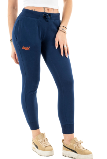 jogging superdry vintage logo emb jogger ub 66z regal navy