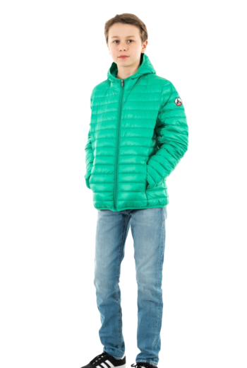 Doudounes jott doudoune hugo ml capuche 243 poppy green