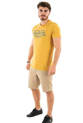 tee shirt von dutch life mustard