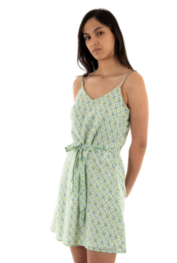 robe only elodie summer green