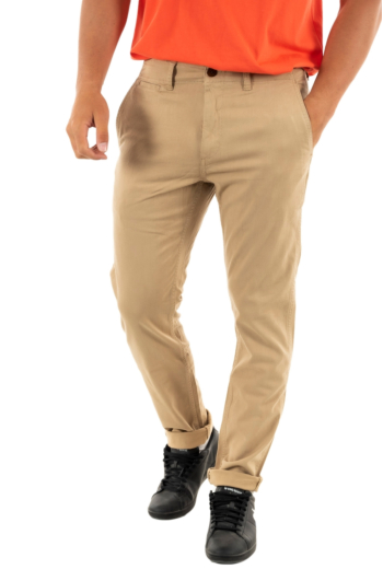 pantalons superdry officers slim chino pza sandstone