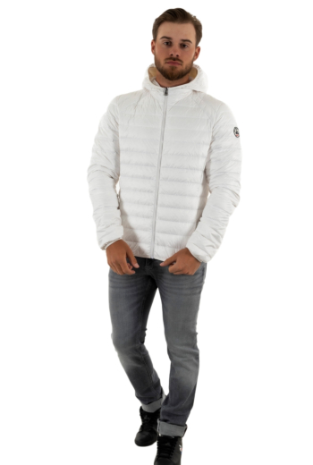 Blousons et vestes jott doudoune nico ml capuche 901 blanc