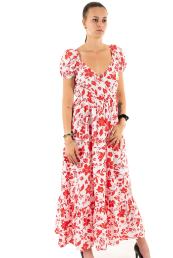 robe goa pepite p046 red