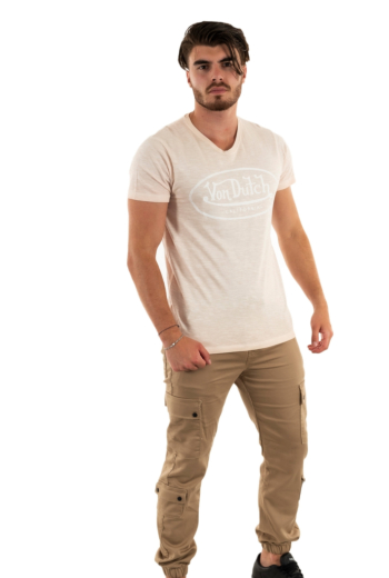 tee shirt von dutch tyron pale pink