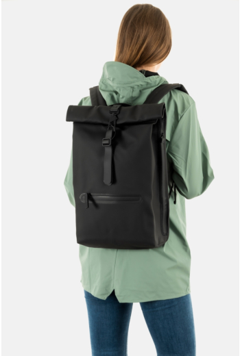 Sacs à dos rains rolltop rucksack 01 black