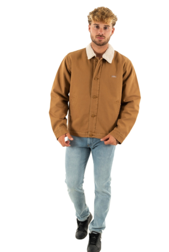 Blousons et vestes dickies duck canvas jackt c411 sw brown