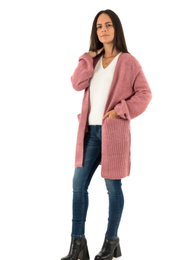 gilets cardigans ichi kamara 171608 heather rose