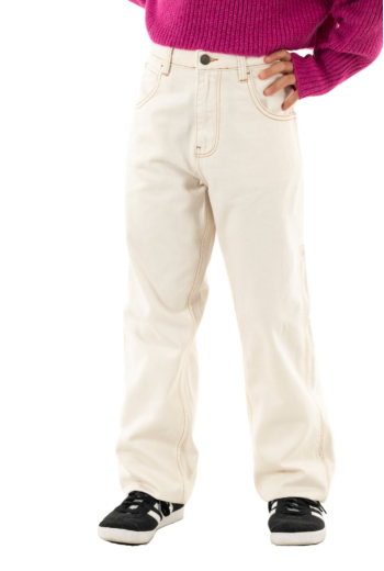 pantalons toile teddy smith charp 219 middle white