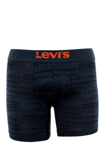 Calecons et slips levi's® distorted logo aop boxer brief 2p 001 dress blues