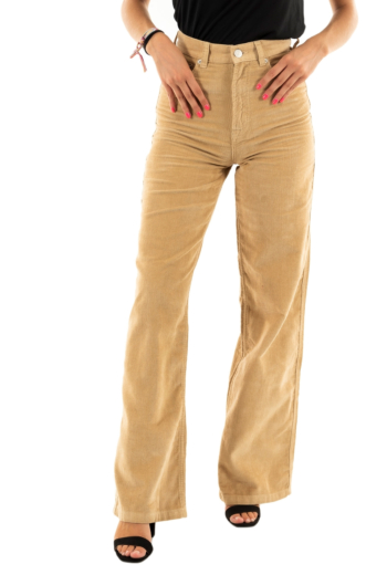 pantalons tommy jeans cord claire hr ab0 tawny sand