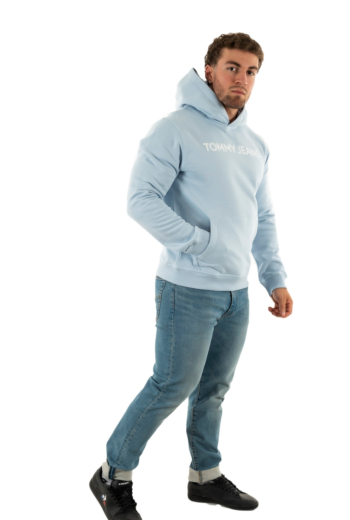 sweat tommy jeans reg bold classic c1o breezy blue