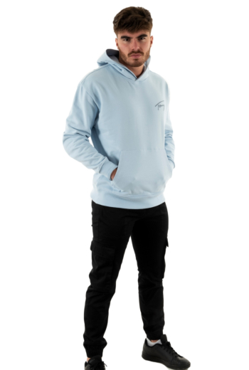 sweat tommy jeans rlx signature c1o breezy blue