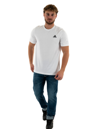 Tee shirt adidas originals m sl sj t white