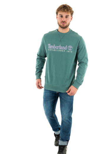 Sweat timberland est1973 crew cl61 sea pine