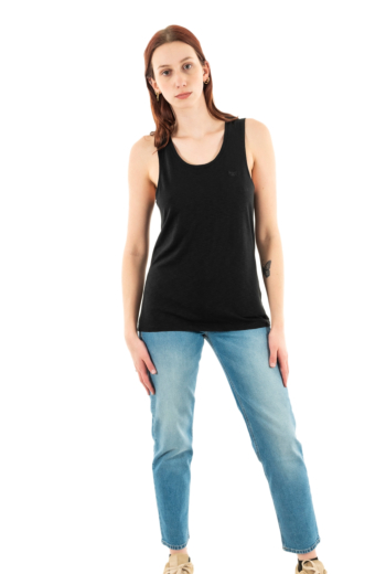 Débardeurs superdry scoop neck tank 02a black