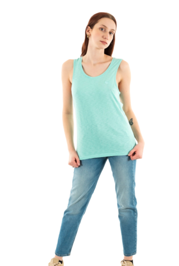 Débardeurs superdry scoop neck tank dus fluro mint