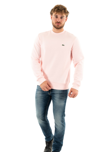 Sweat lacoste sh9608 t03 flamant