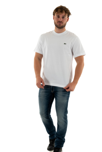 Tee shirt lacoste th7318 001 blanc