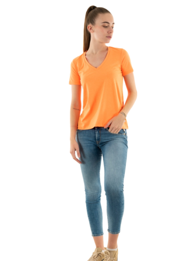 Tee shirt please t0ay 1257 arancio fluo