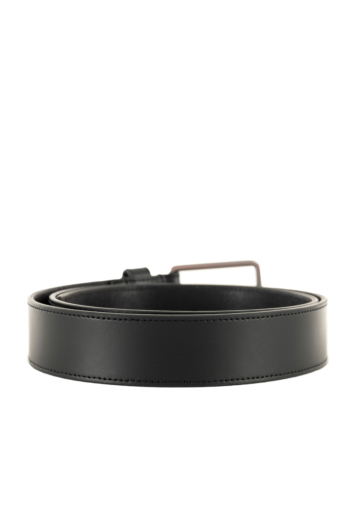 Ceinture tommy jeans elevated flag bds black