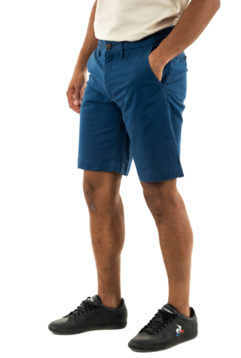 Shorts bermudas superdry stretch chino j6p pilot mid blue