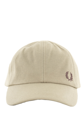 Casquettes fred perry pique classic u84 warm grey/brick