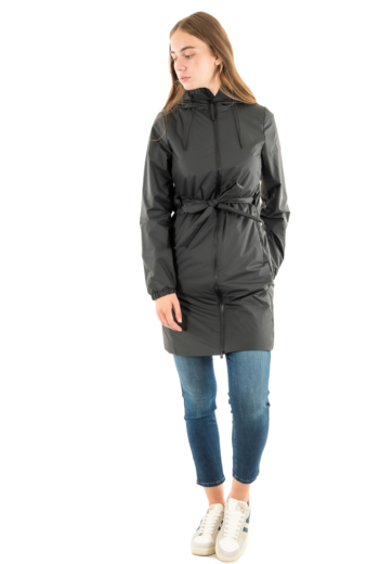 Blousons et vestes rains lohja long insulated curve 01 black