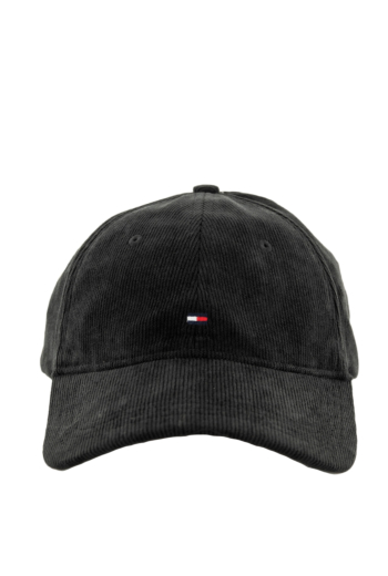 Casquettes tommy jeans flag corduroy sof bds black