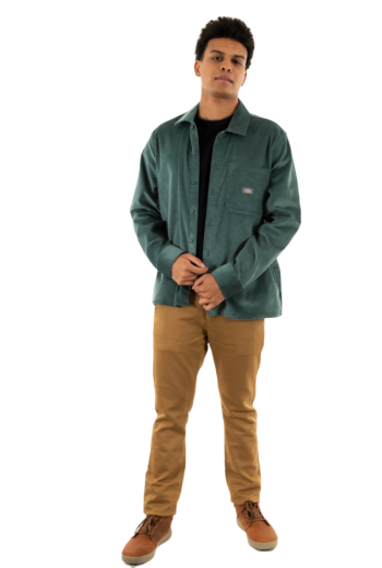 Chemise dickies corduroy 0ln1 lincoln green