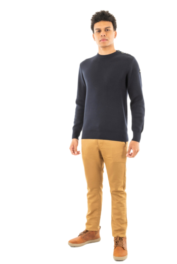 Pull hiver schott plkern4 navy