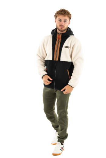 Gilets cardigans columbia backbowl ii remastered 191 chalk, black