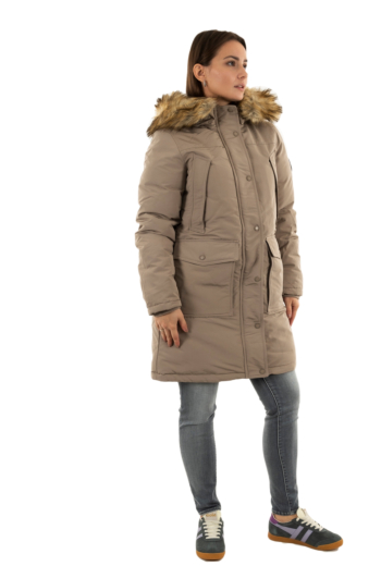 Blousons et vestes superdry everest 1pc deep beige