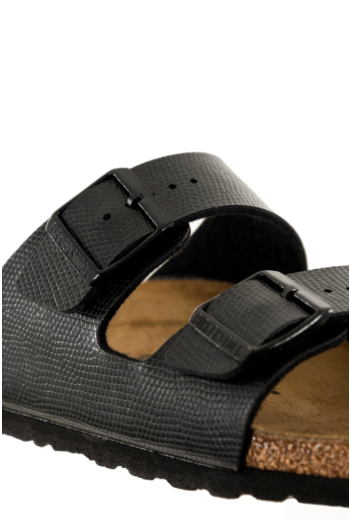 Sandales - nu-pieds birkenstock arizona bf narrow 11926 -  shiny lizard black