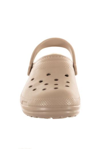 Sandales - nu-pieds crocs classic lined clog 2yb mrm/bone