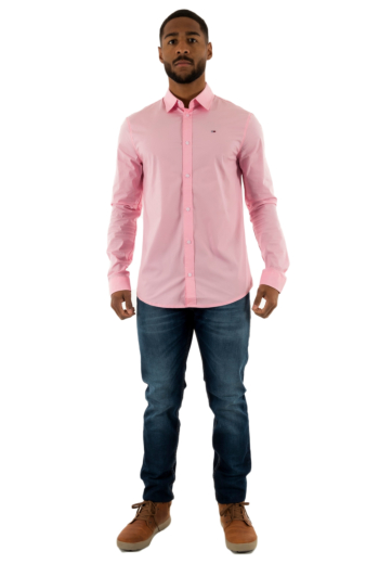 Chemise tommy jeans dm0dm04405 tpf pink sugar