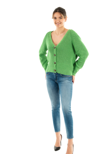 Gilets cardigans only bella green bee