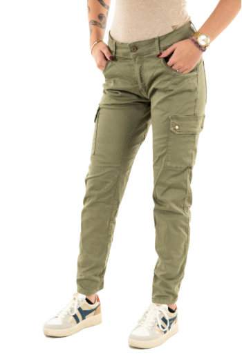 Pantalons Le Temps Des Cerises rivera 9003 khaki