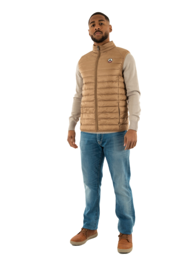 Gilets ss manche jott doudoune sans manche  tom 80l tawny brown